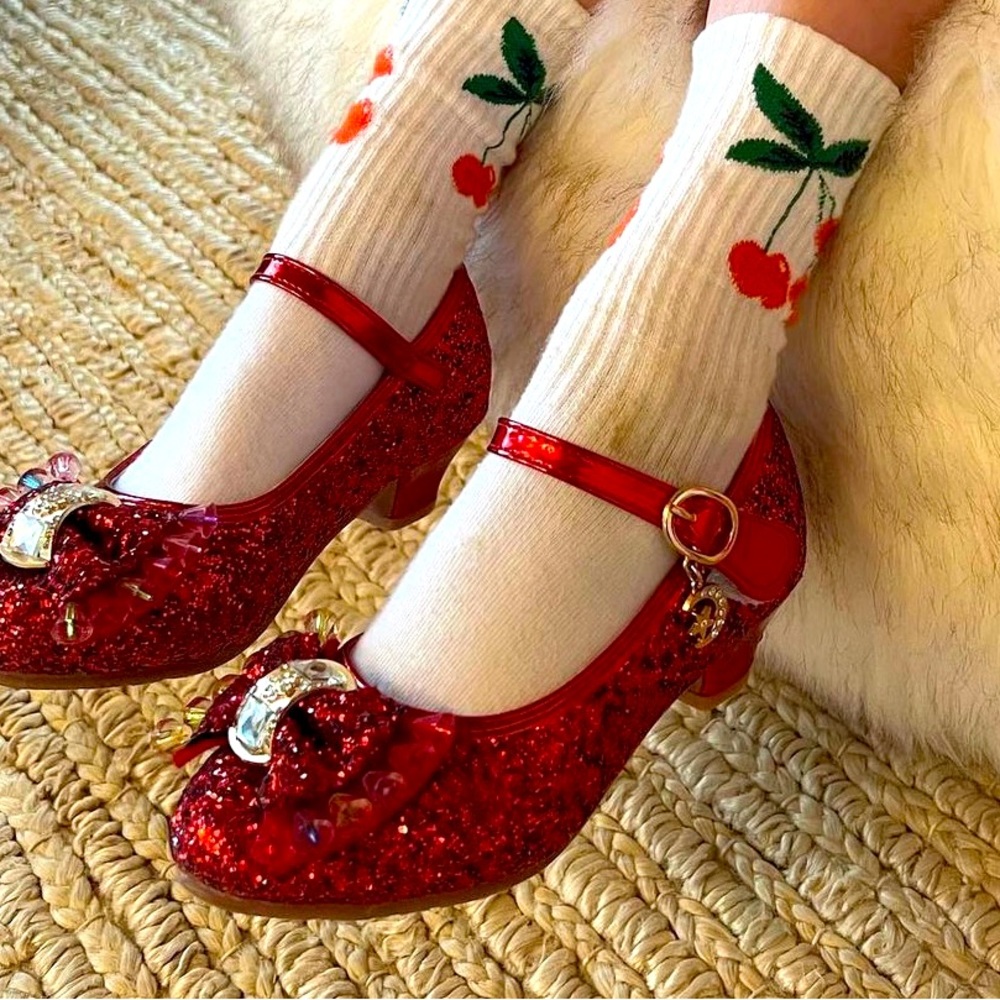 Super red shoes size 7